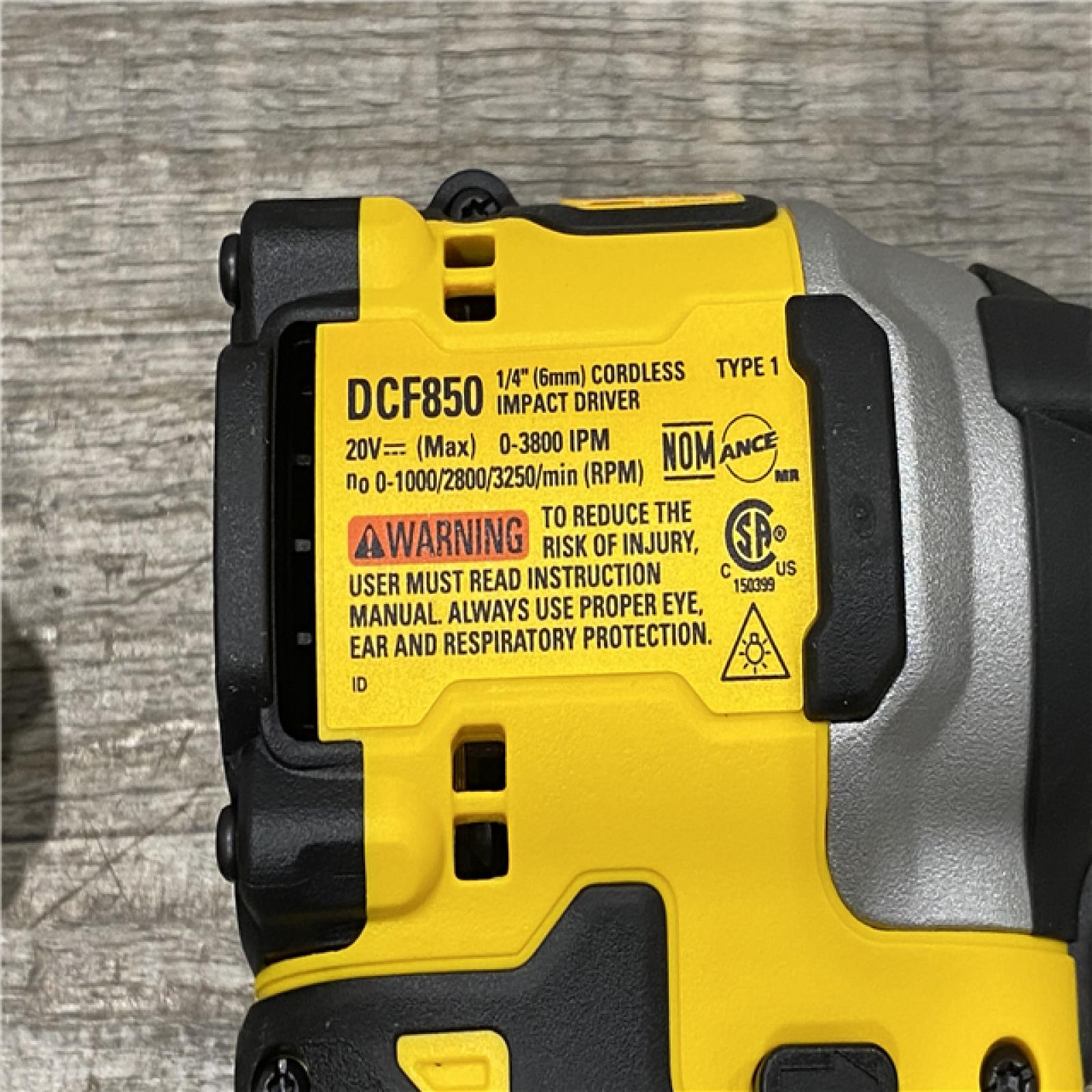 AS-IS DEWALT ATOMIC 20V MAX Lithium-Ion Cordless 2-Tool Combo Kit