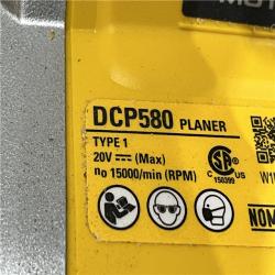 AS-IS DEWALT 20V MAX XR Cordless Brushless 3-1/4 in. Planer (Tool Only)