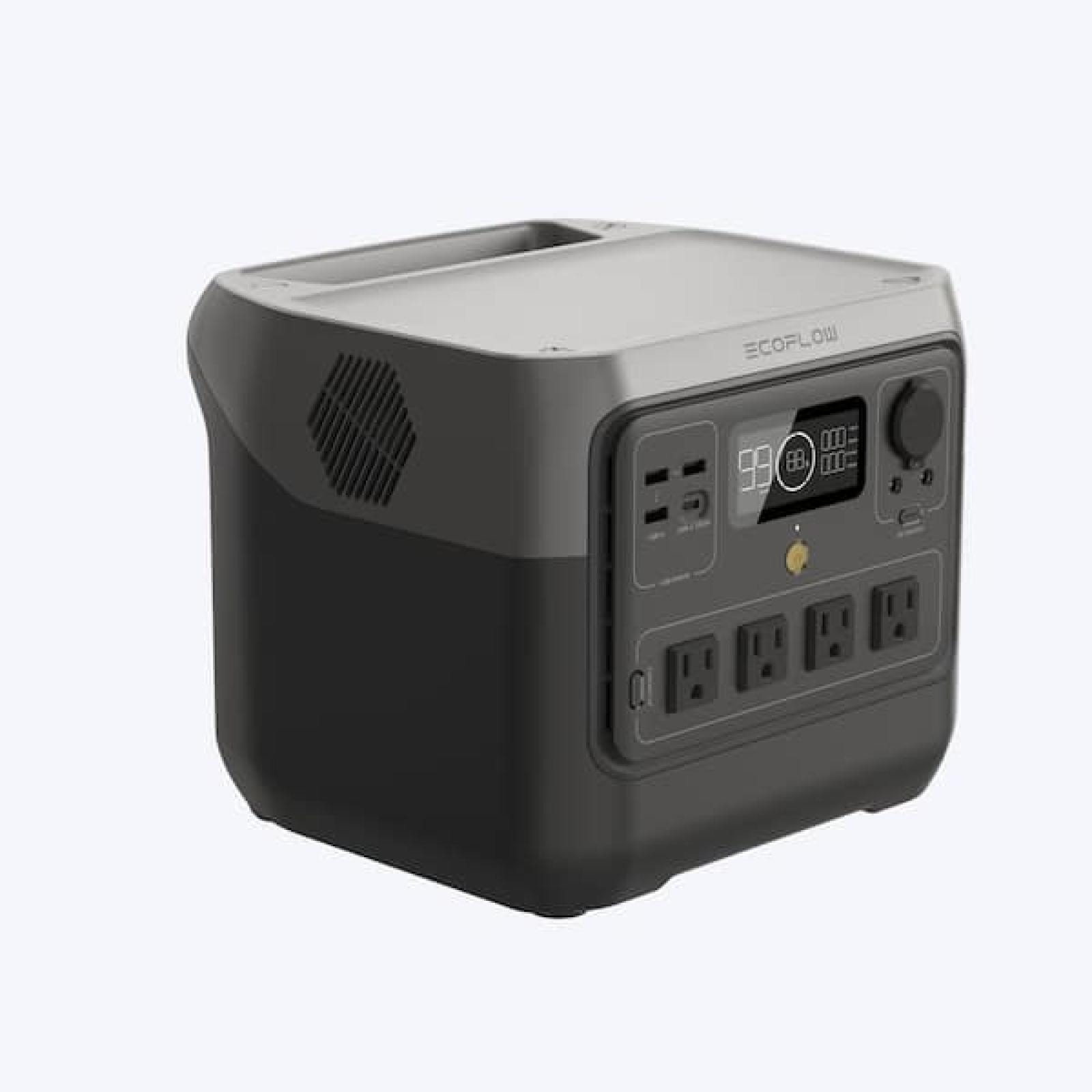 Phoenix NEW EcoFlow 800W Output/1600W Peak Push-Button Start Battery Generator RIVER 2 Pro  LFP Battery  Fast Charging for Outdoor  Camping