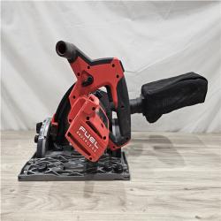 AS-IS Milwaukee FUEL 18V Lithium-Ion Cordless Brushless 6-1/2 in. Plunge Cut Track Saw (Tool-Only)