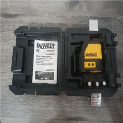 CALIFORNIA AS-IS TOOL DEWALT SELF-LEVELING CROSS LINE LASER