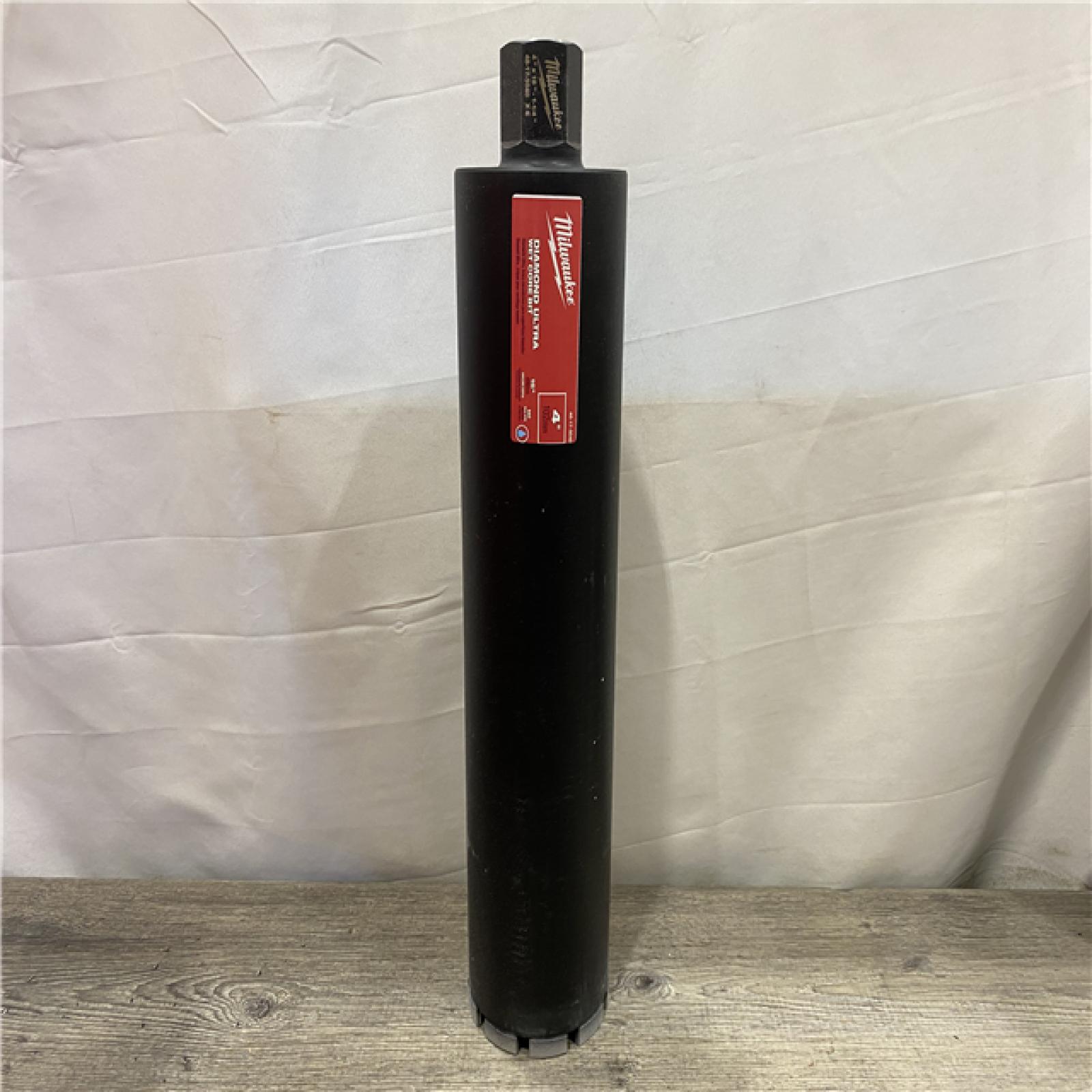 AS-IS Milwaukee 4 in. Diamond Ultra Wet Core Bit