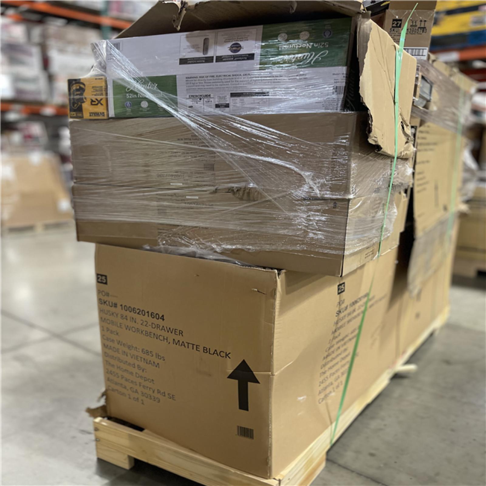 DALLAS LOCATION - AS-IS HOME IMPROVEMENT PALLET