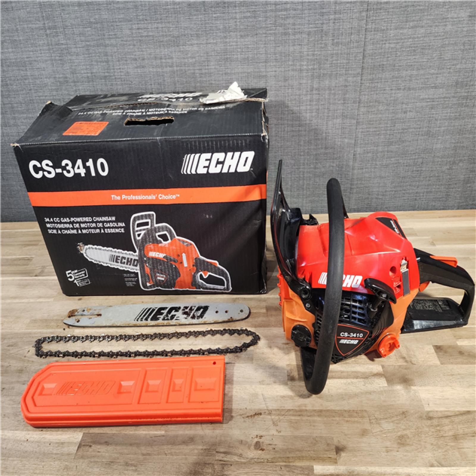 HOUSTON LOCATION - AS-IS ECHO 14 in. 34.4 Cc Gas 2-Stroke Rear Handle Chainsaw