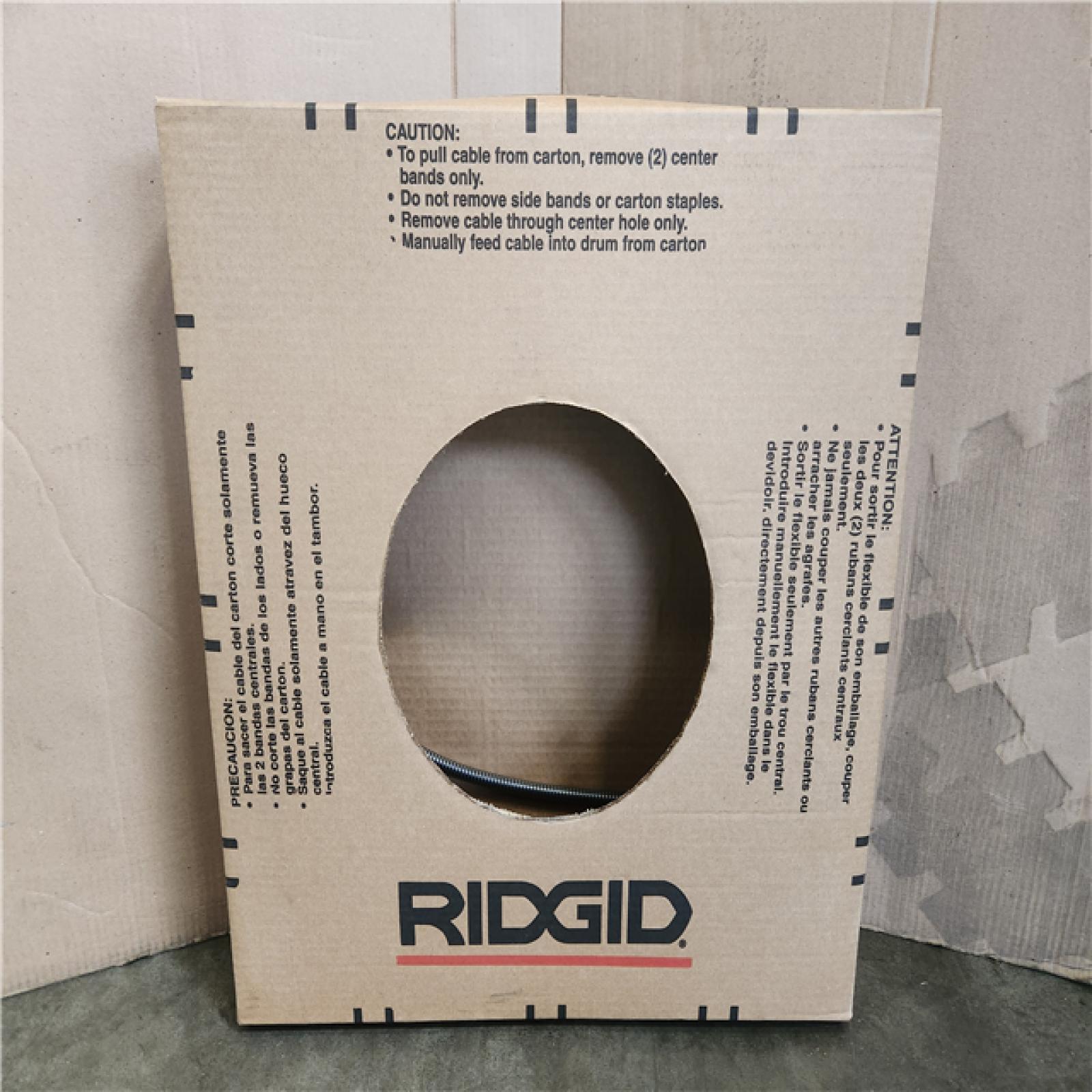 Phoenix NEW RIDGID 3/8 in. x 75 ft. C-32 IC Inner Core Drain Cleaning Snake Auger Machine Replacement Cable for K-3800 Models (SEALED)