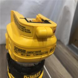 AS-IS DEWALT 20V MAX XR Cordless Brushless Fixed Base Compact Router (Tool Only)