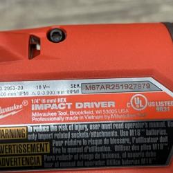 NEW - Milwaukee FUEL 18V Lithium-Ion Brushless Cordless Hammer Drill and Impact Driver Combo Kit