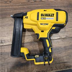 AS-IS DeWALT DCN681D1 20-Volt MAX 18ga Cordless Brushless Narrow Crown Stapler Kit