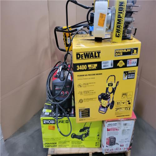 CALIFORNIA AS-IS OUTDOOR POWER EQUIPMENT