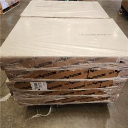 Phoenix AS-IS USG Ceilings 2 ft. x 4 ft. Radar Basic White Square Edge Lay-In Ceiling Tile  pallet of 10