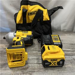AS-IS DEWALT 20V MAX Lithium-Ion Cordless 1/2 in. Impact Wrench Kit