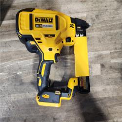 HOUSTON LOCATION - AS-IS DeWALT DCN681D1 20V MAX 18ga Cordless Brushless Narrow Crown Stapler Kit w/ BATTERY & CHARGER