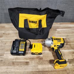 HOUSTON LOCATION - AS - IS DEWALT 20V MAX Lithium-Ion Cordless 1/2 in. Impact Wrench Kit