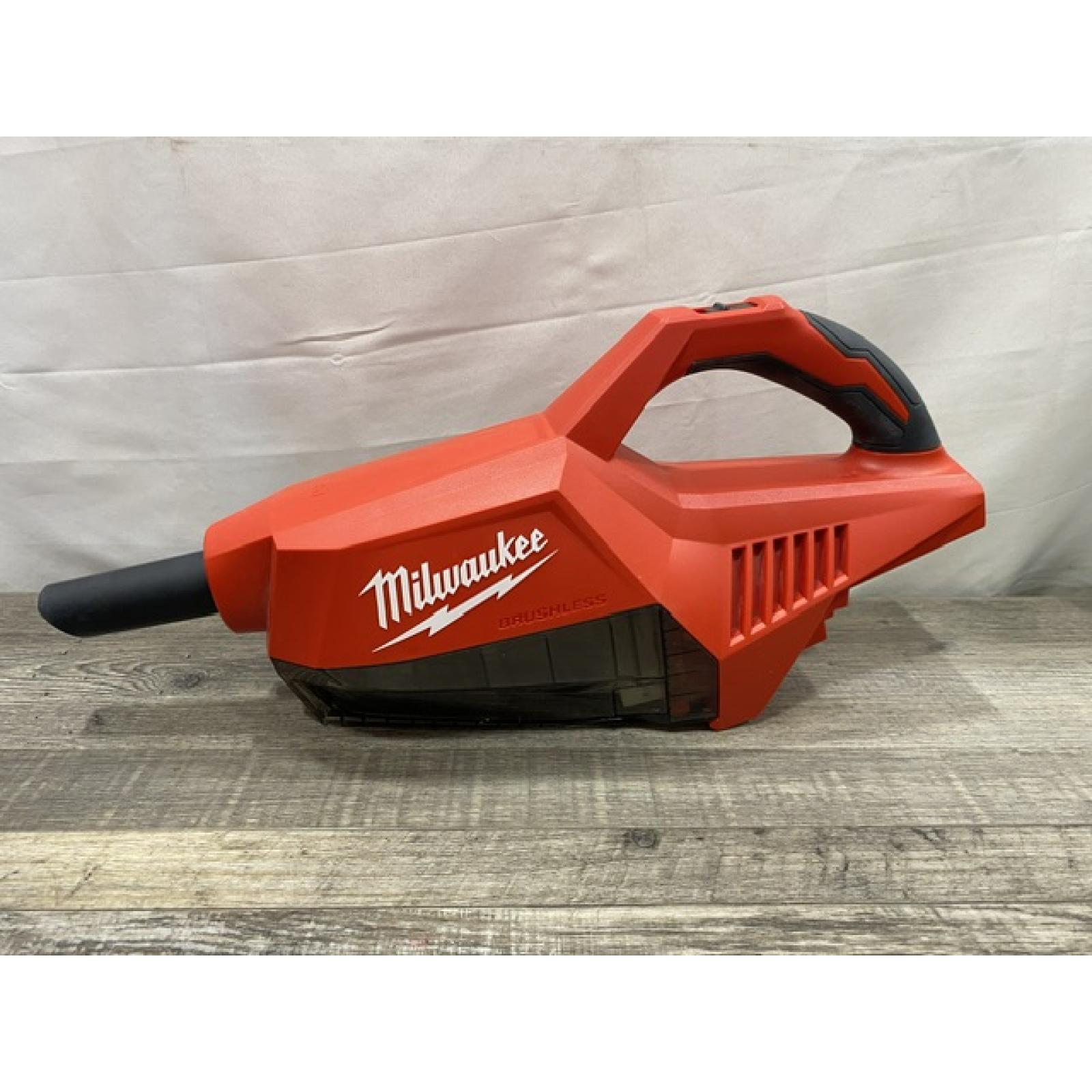AS-IS Milwaukee 18-Volt Lithium-Ion Brushless Bagless Cordless HEPA Handheld Vacuum