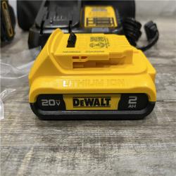 AS-IS DEWALT Atomic 20V Lithium-Ion Cordless Compact 1/2 in. Drill/Driver Kit