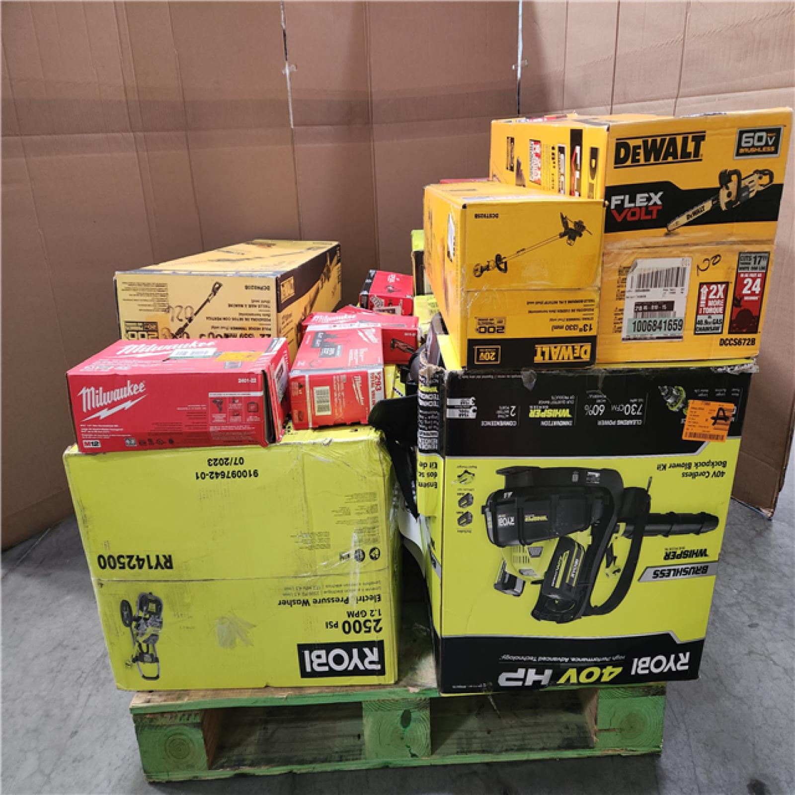 California As-Is Tool Pallet