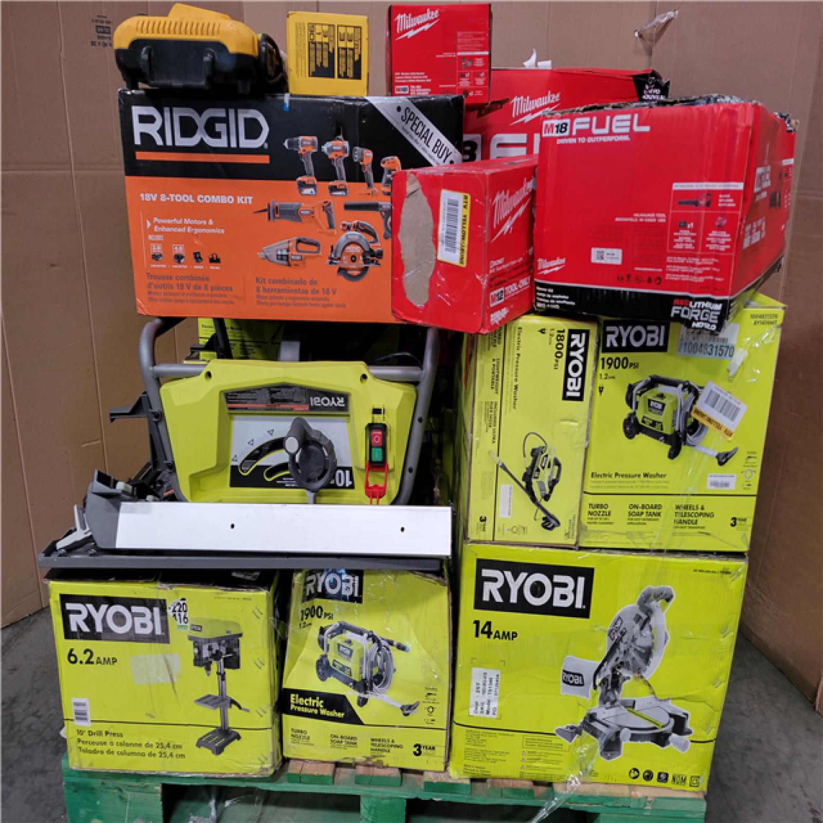 CALIFORNIA AS-IS TOOL PALLET