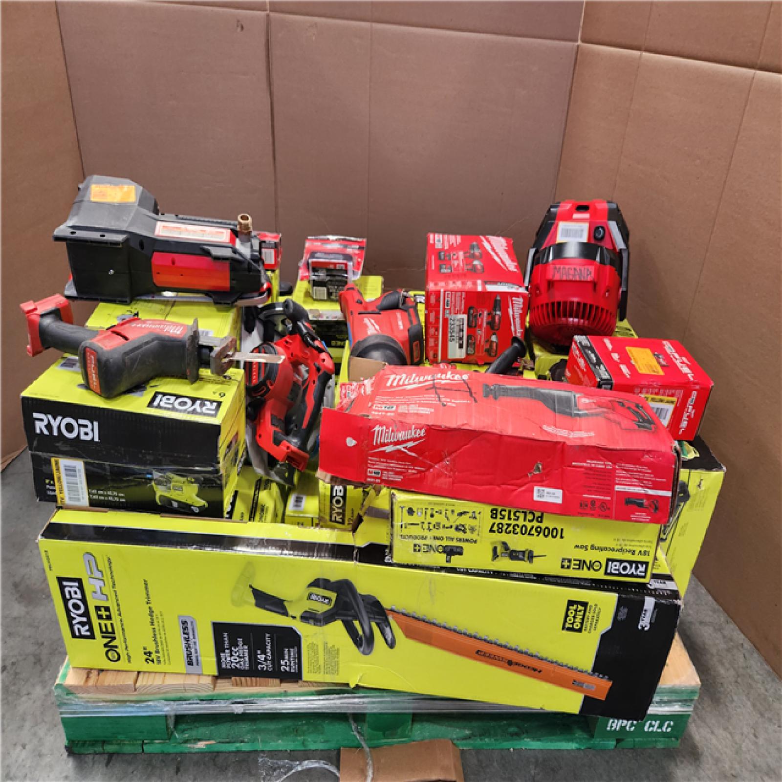 CALIFORNIA AS-IS TOOL PALLET