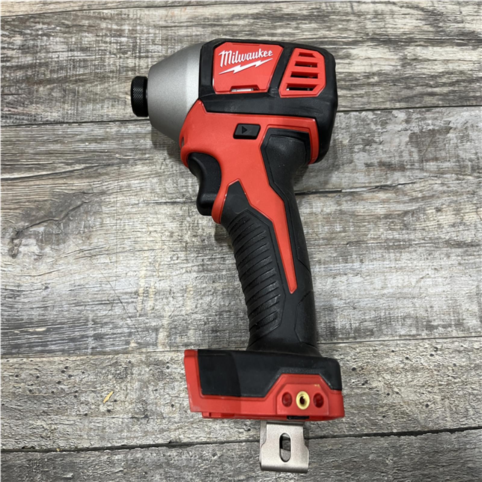 AS-IS Milwaukee 18V Lithium-Ion Cordless 1/4 in. Hex Impact Driver (Tool-Only)