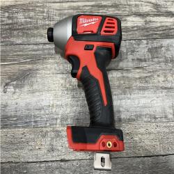 AS-IS Milwaukee 18V Lithium-Ion Cordless 1/4 in. Hex Impact Driver (Tool-Only)
