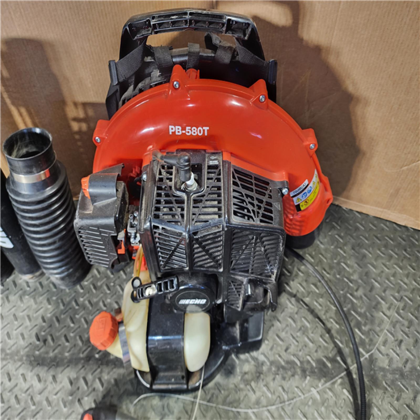 HOUSTON LOCATION - AS-IS ECHO 216 MPH 517 CFM 58.2cc Gas 2-Stroke Backpack Leaf Blower with Tube Throttle