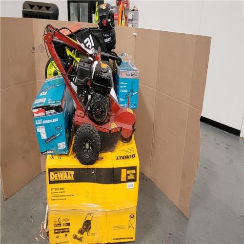 CALIFORNIA AS-IS OUTDOOR POWER EQUIPMENT