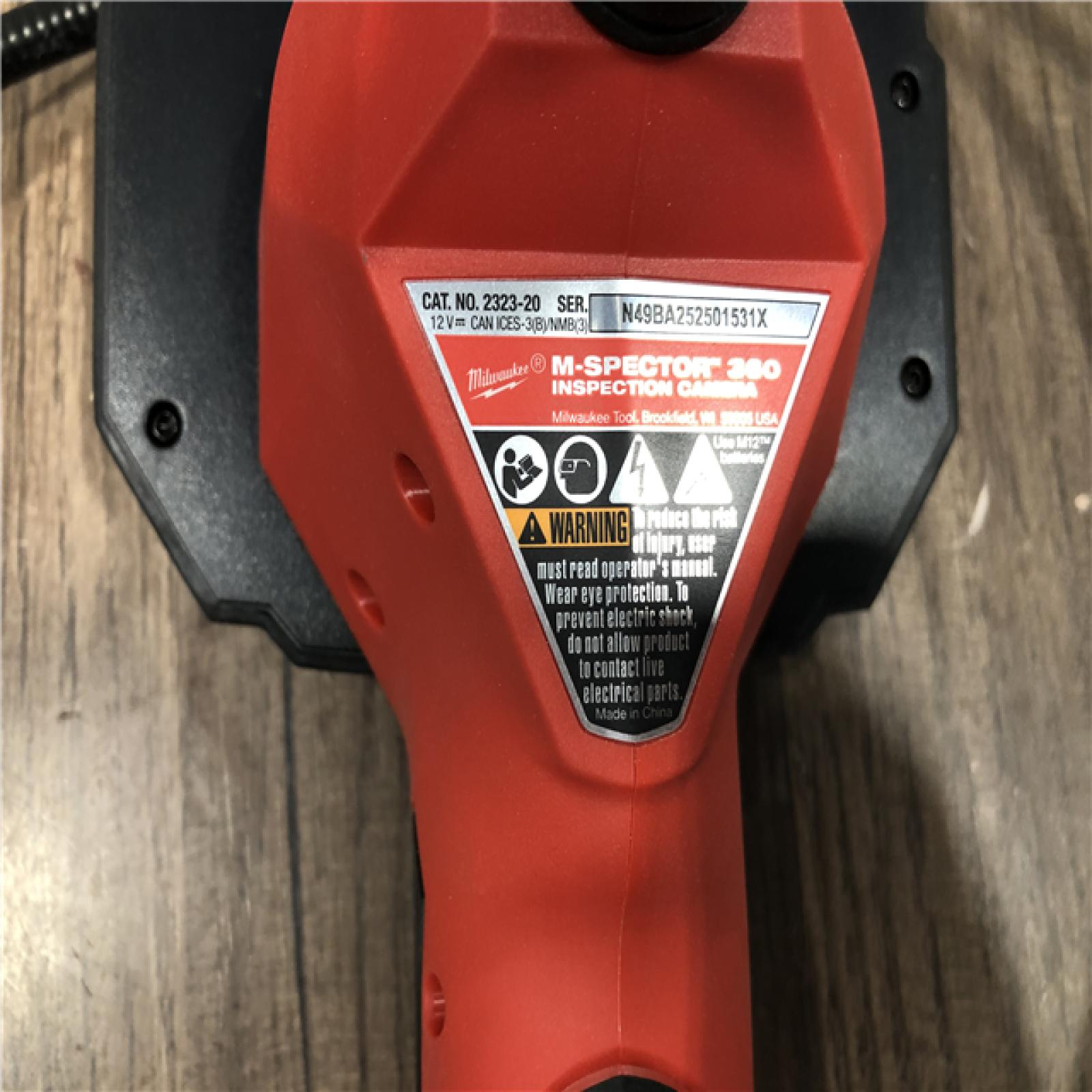 AS-IS Milwaukee 12V Lithium-Ion Cordless M-SPECTOR 360-Degree 4 ft. Inspection Camera Kit