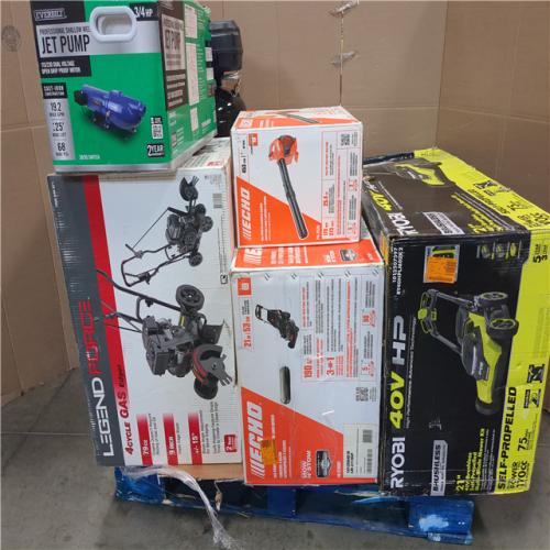 CALIFORNIA AS-IS OUTDOOR POWER EQUIPMENT