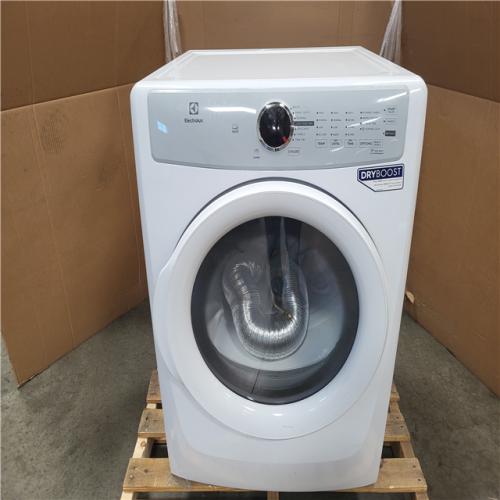 CALIFORNIA AS-IS ELECTROLUX 8 CU. FRONT LOAD DRYER