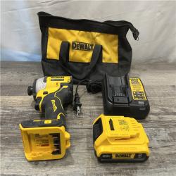 AS-IS DEWALT Atomic 20V Max Lithium-Ion Brushless Cordless Compact 1/4 in. Impact Driver Kit