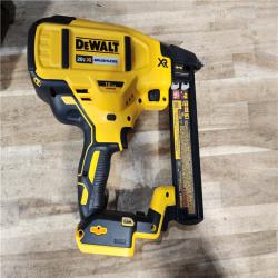 HOUSTON LOCATION - AS-IS DEWALT 20V MAX XR Lithium-Ion Cordless 18-Gauge Narrow Crown Stapler Kit
