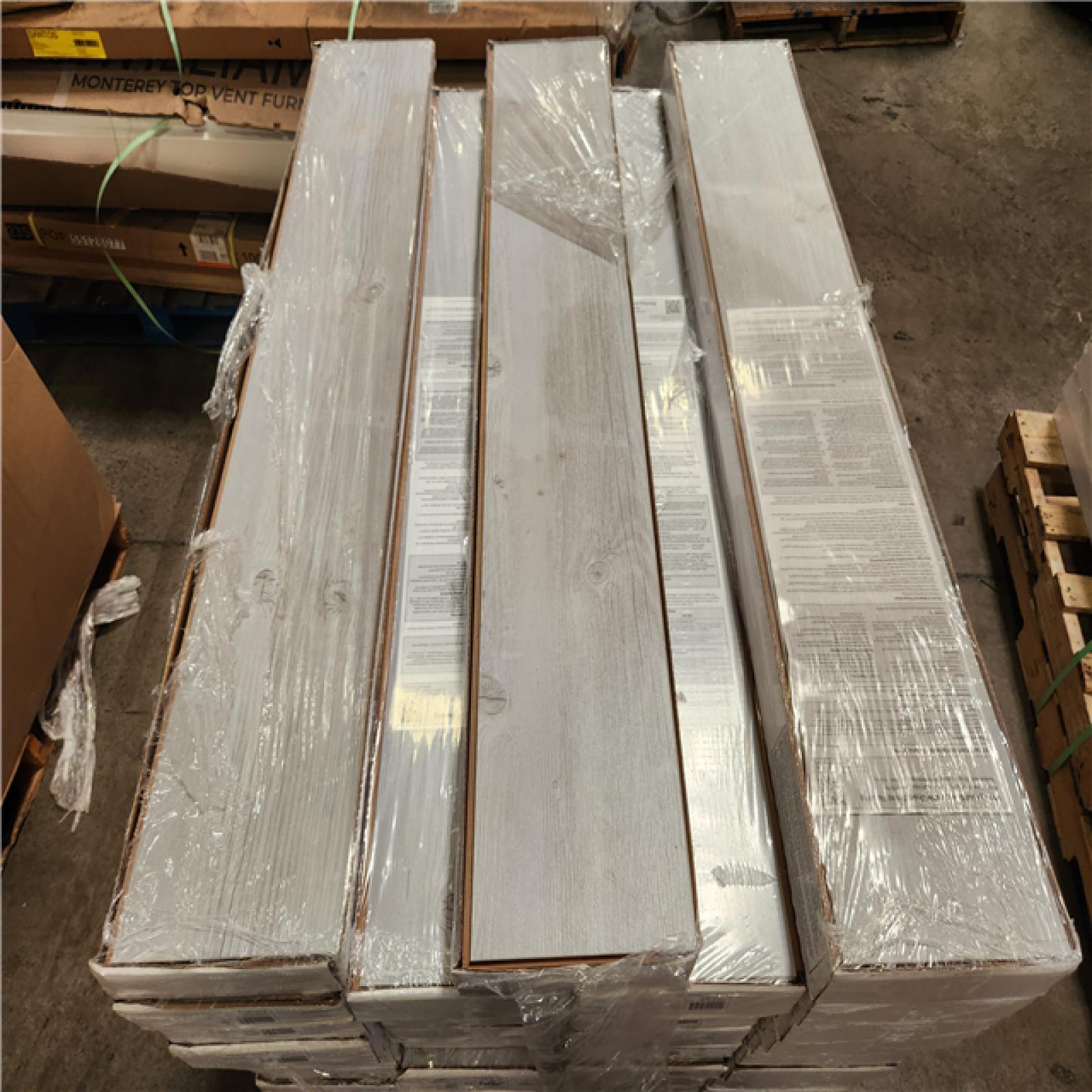 Phoenix Location Krono Original White Wash Mountain Larch 10 mm T x 8 in. W Waterproof Laminate Wood Flooring (948 sqft 51 case)
