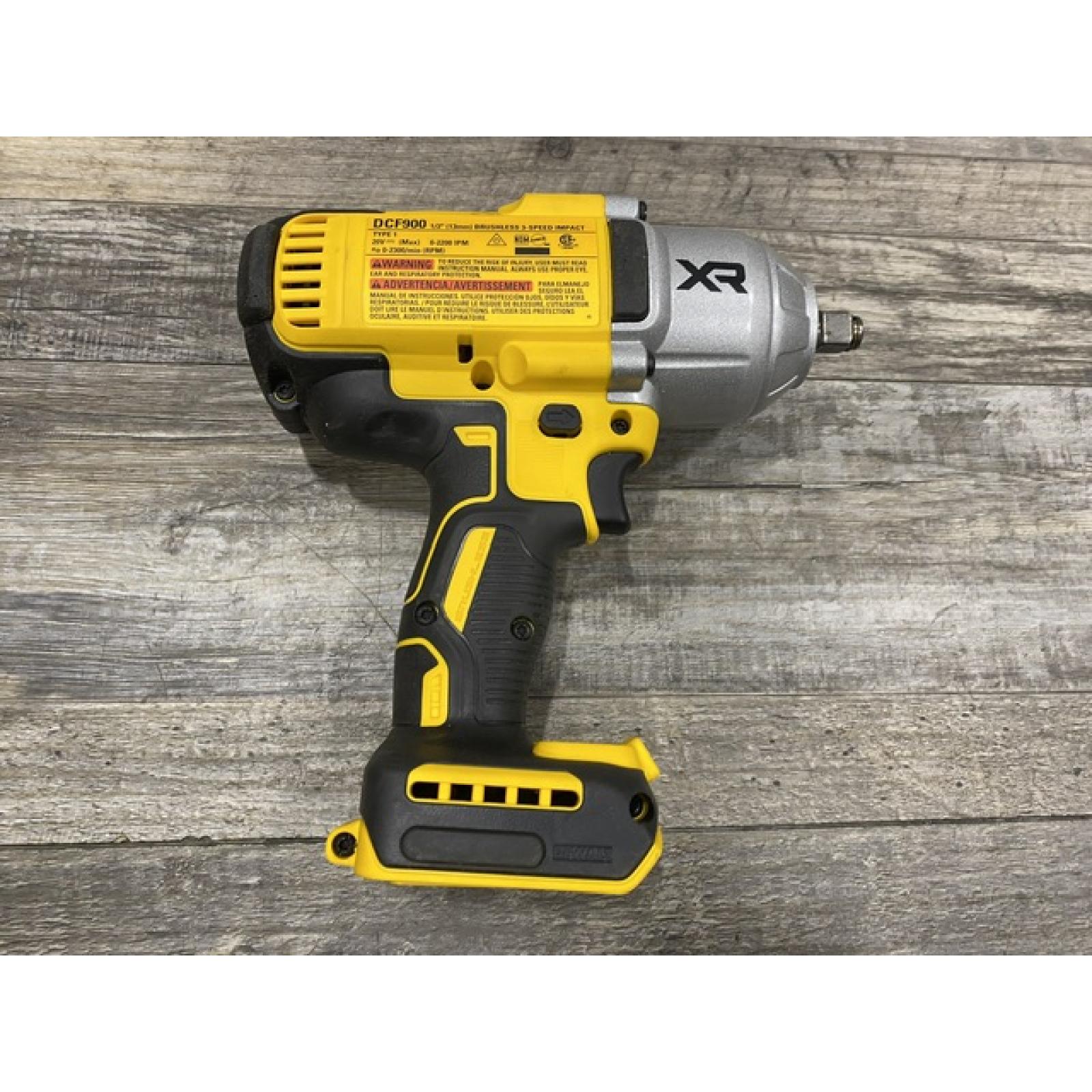 AS-IS DEWALT 20V MAX Cordless 1/2 in. Impact Wrench (Tool Only)