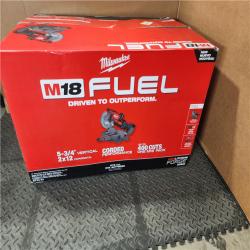 HOUSTON LOCATION - AS-IS M18 FUEL 18V 10 in. Lithium-Ion Brushless Cordless Dual Bevel Sliding Compound Miter Saw Kit with One 8.0 Ah Battery