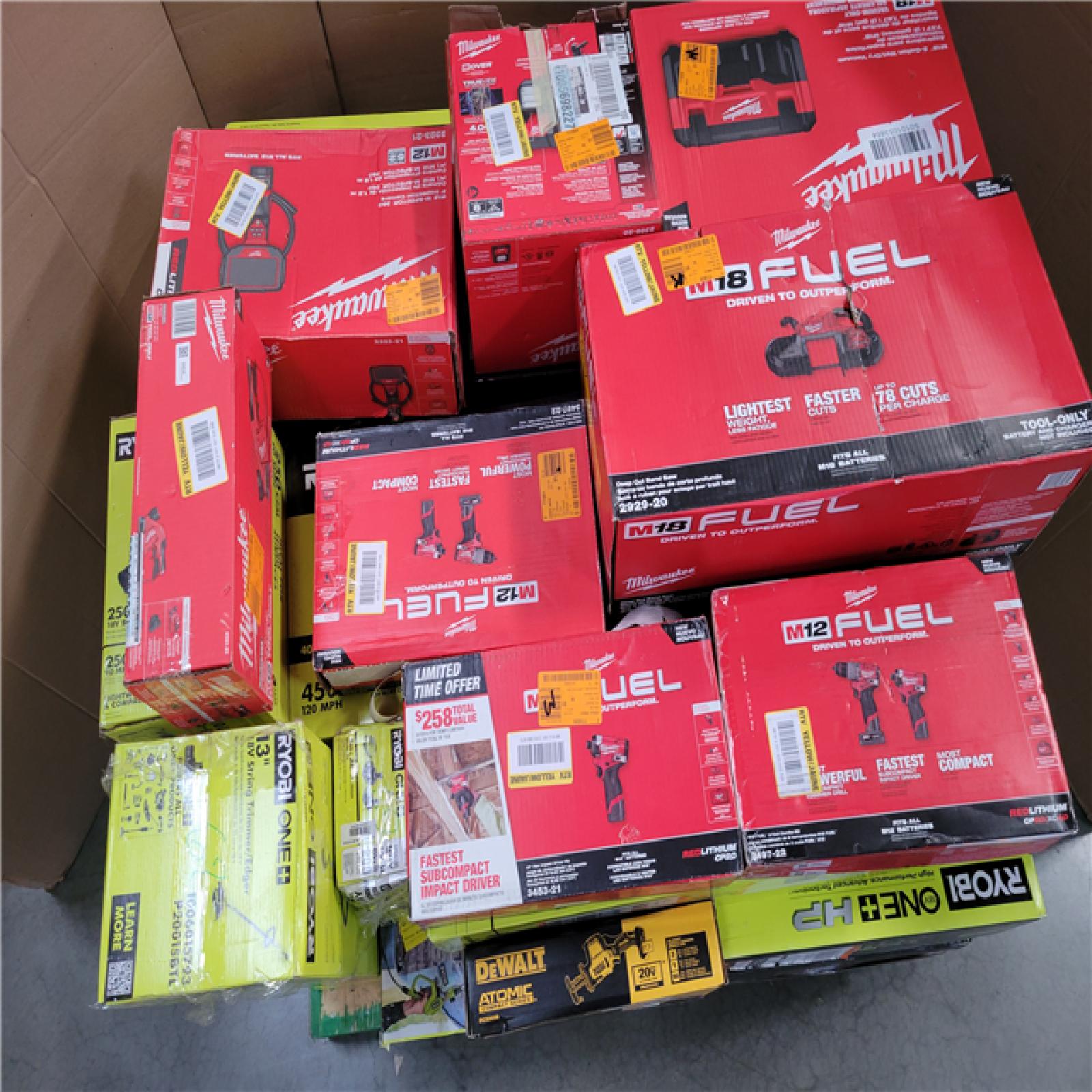 CALIFORNIA AS-IS TOOL PALLET