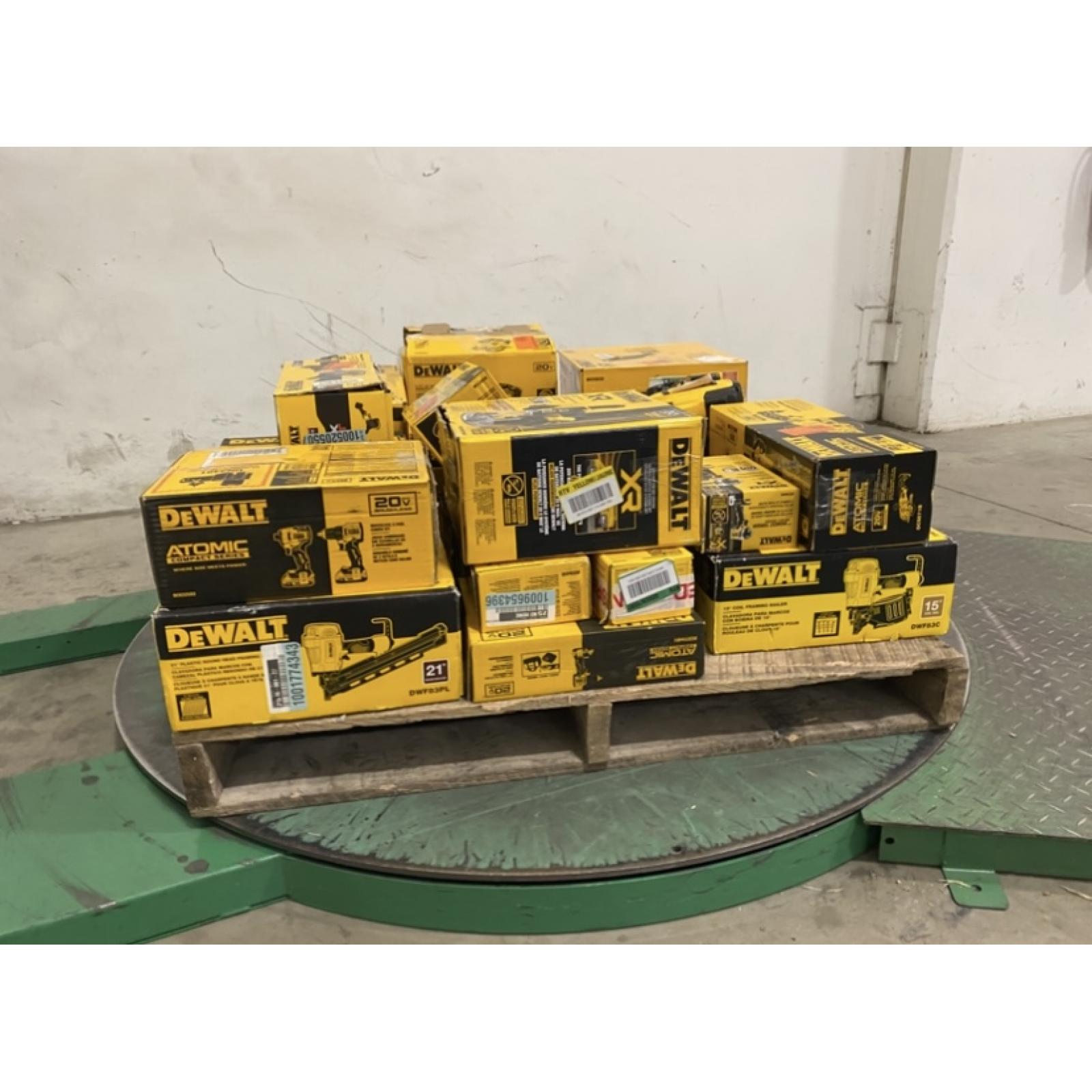 Dallas Location - As-Is DEWALT Tool Pallet
