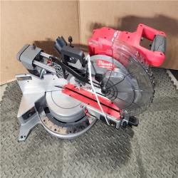 HOUSTON LOCATION - AS-IS M18 FUEL 18V Lithium-Ion Brushless Cordless 12 in. Dual Bevel Sliding Compound Miter Saw (Tool-Only)