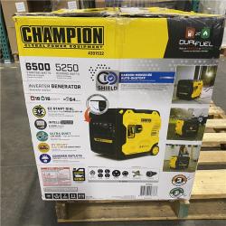 Dallas Location - As-Is Champion 201532 6500W Dual Fuel Inverter Generator