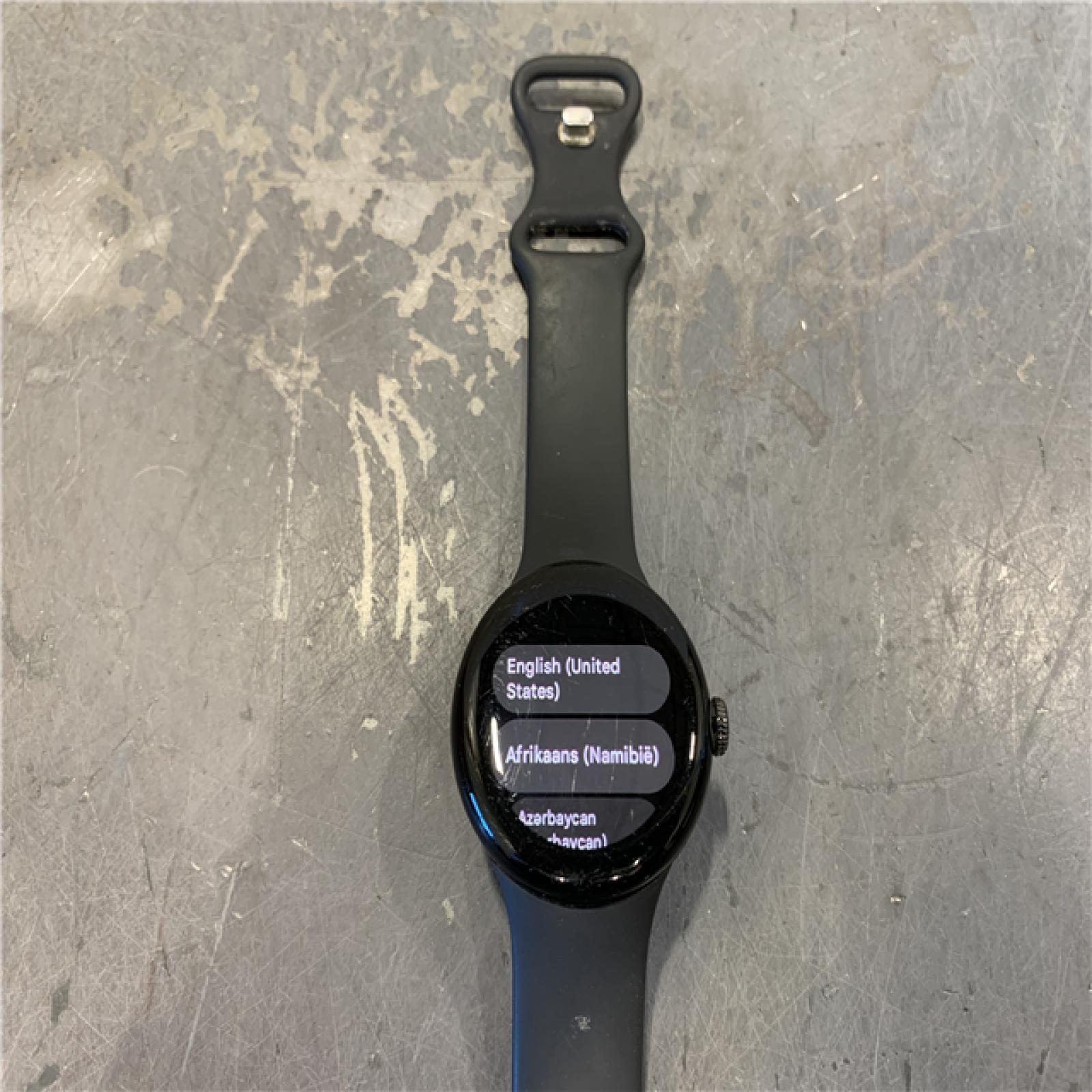 AS-IS Google Pixel Watch 32GB - Matte Black