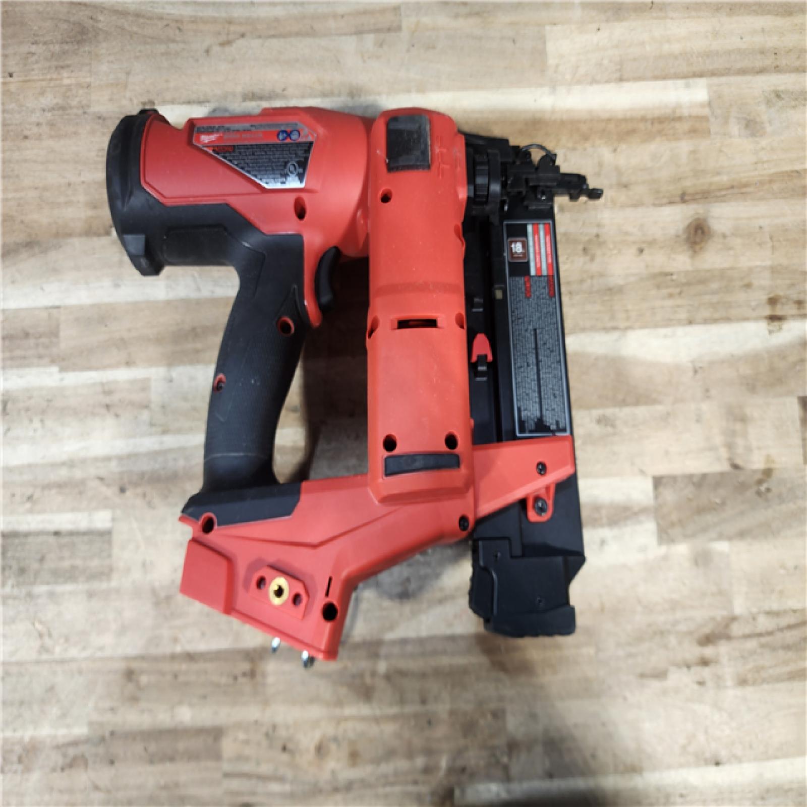 HOUSTON LOCATION - AS-IS Milwaukee FUEL 18-Volt Lithium-Ion Brushless Cordless Gen II 18-Gauge Brad Nailer (Tool-Only)