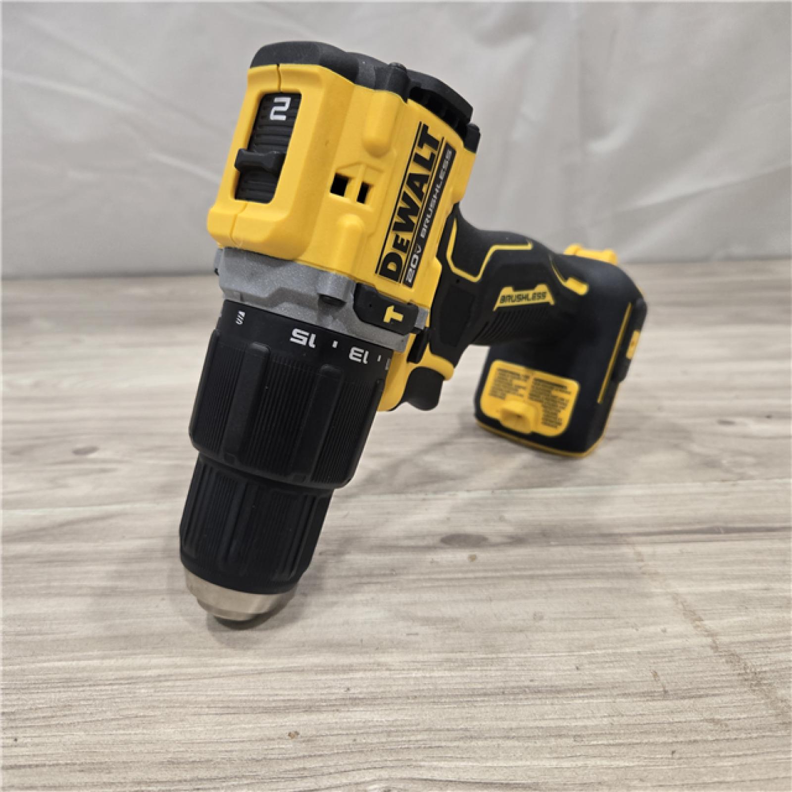 AS-IS DeWalt 20V MAX Atomic Cordless Compact 1/2 in Hammer Drill (Tool Only)