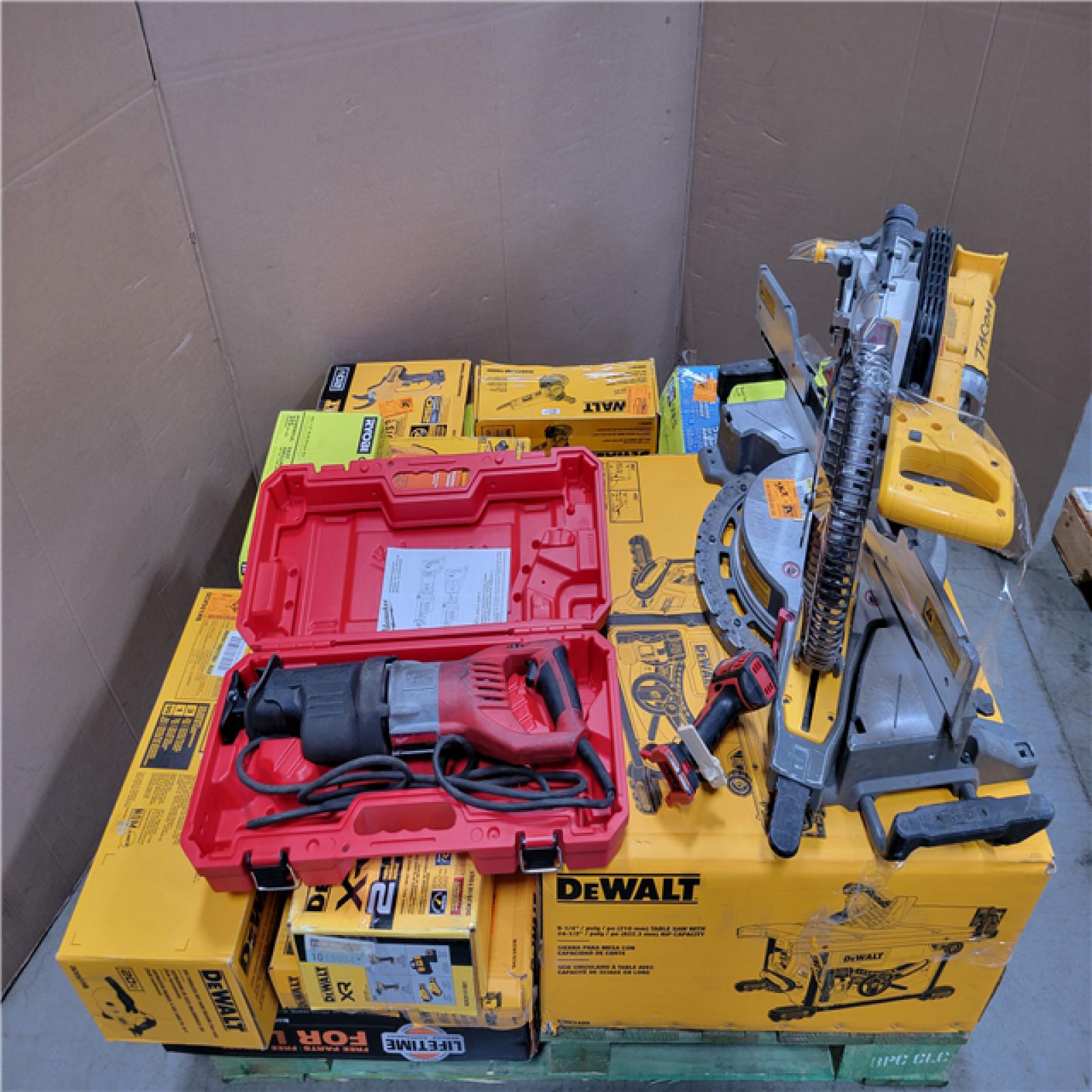 CALIFORNIA AS-IS TOOL PALLET
