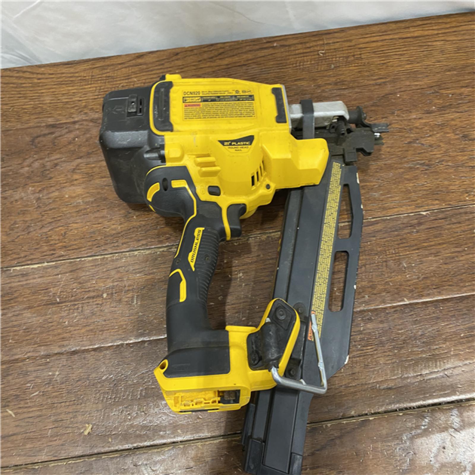 AS-IS DEWALT 20-Volt 21Â° Cordless Framing Nailer (Tool-Only)