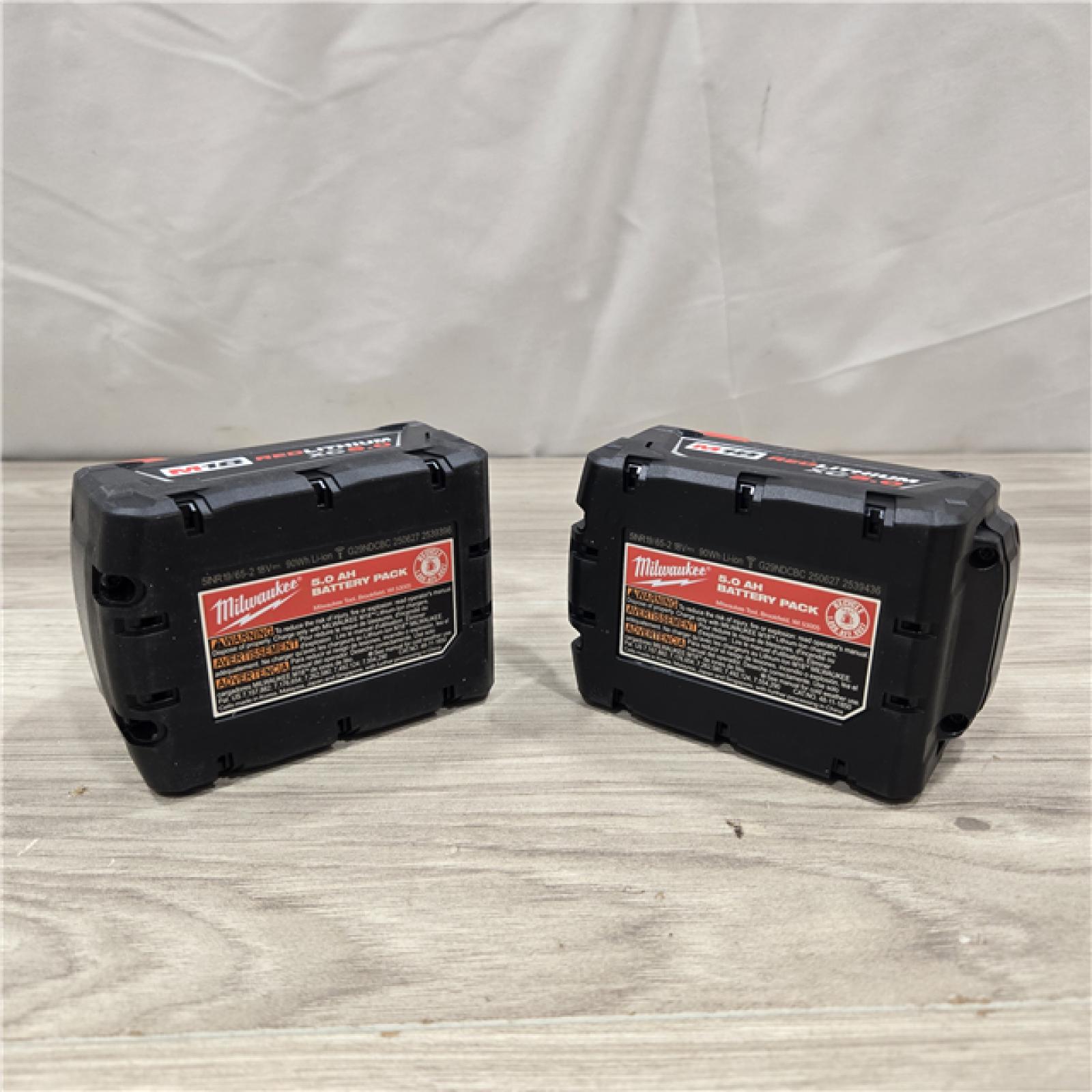 AS-IS Milwaukee M18 18-Volt Lithium-Ion XC Starter Kit