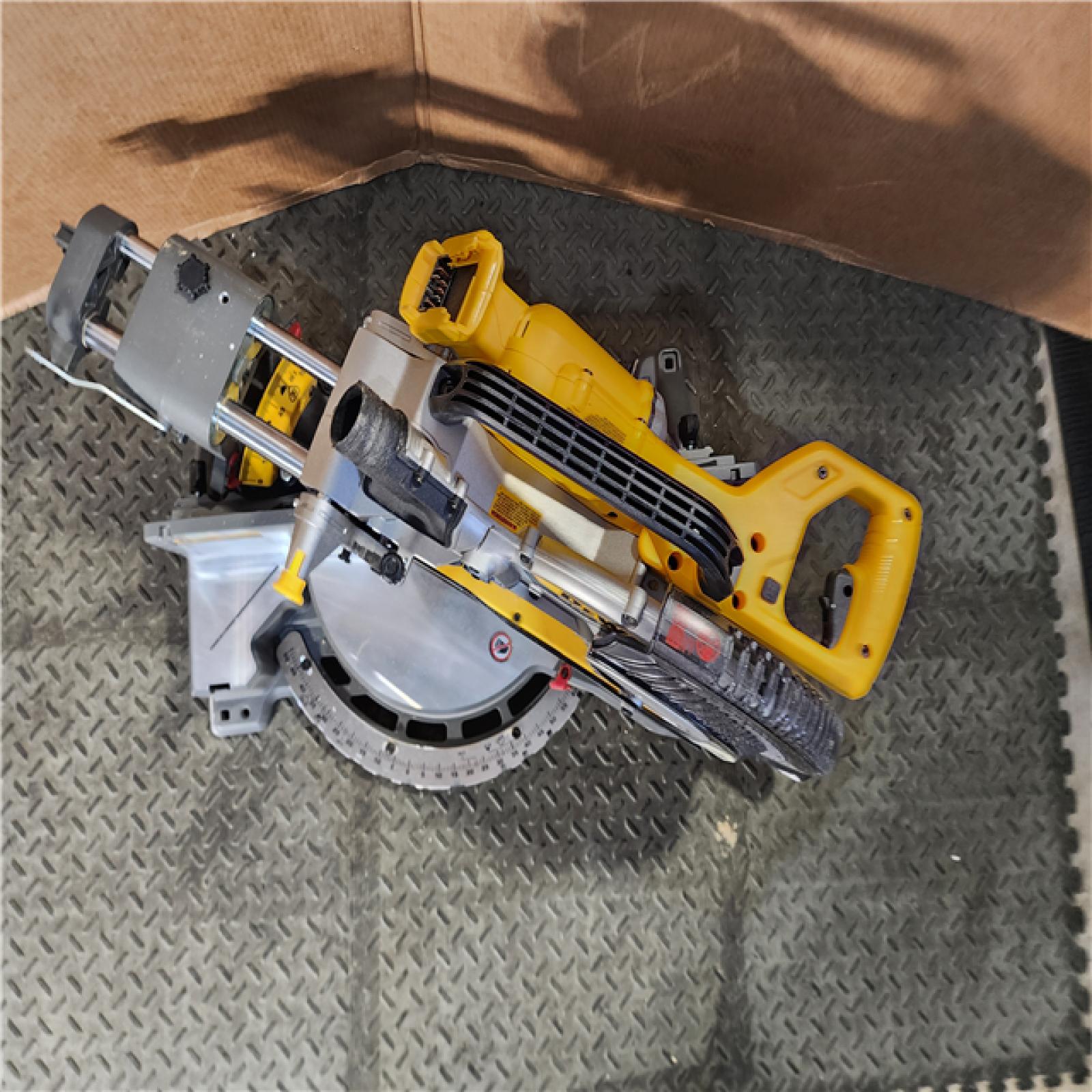 HOUSTON LOCATION - AS-IS DEWALT 60V Lithium-Ion 12 in. Cordless Sliding Miter Saw (Tool Only)