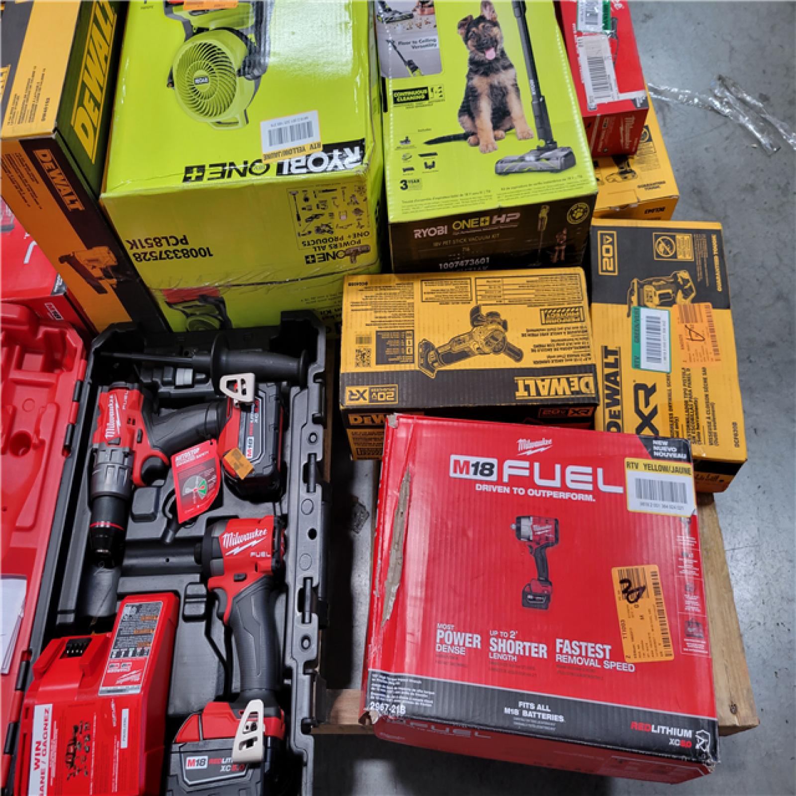 CALIFORNIA AS-IS TOOL PALLET