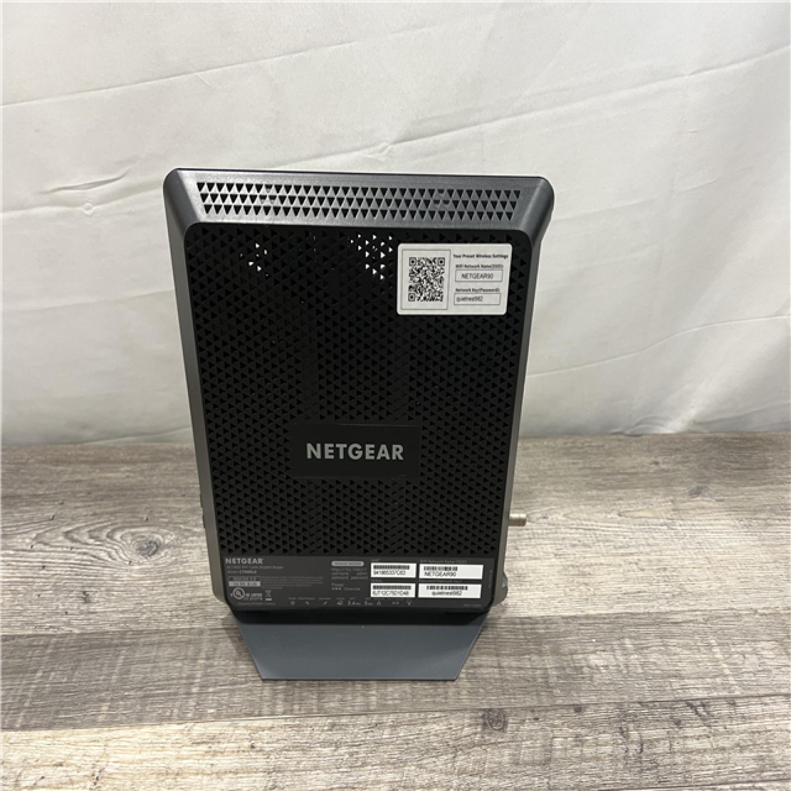 AS-IS NETGEAR - Nighthawk AC1900 Router with DOCSIS 3.0 Cable Modem - Black