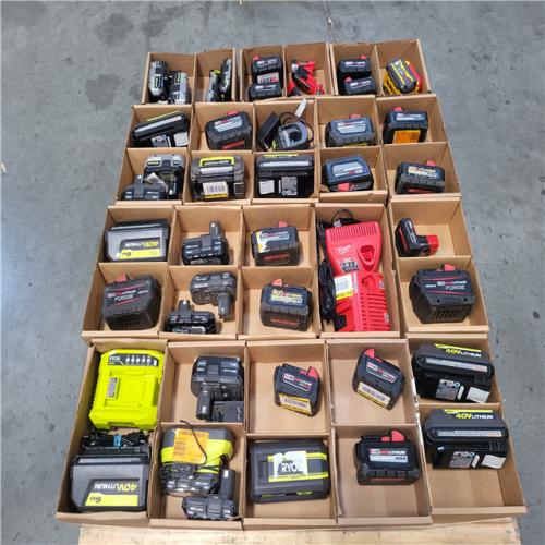 CALIFORNIA AS-IS BATTERY PALLET