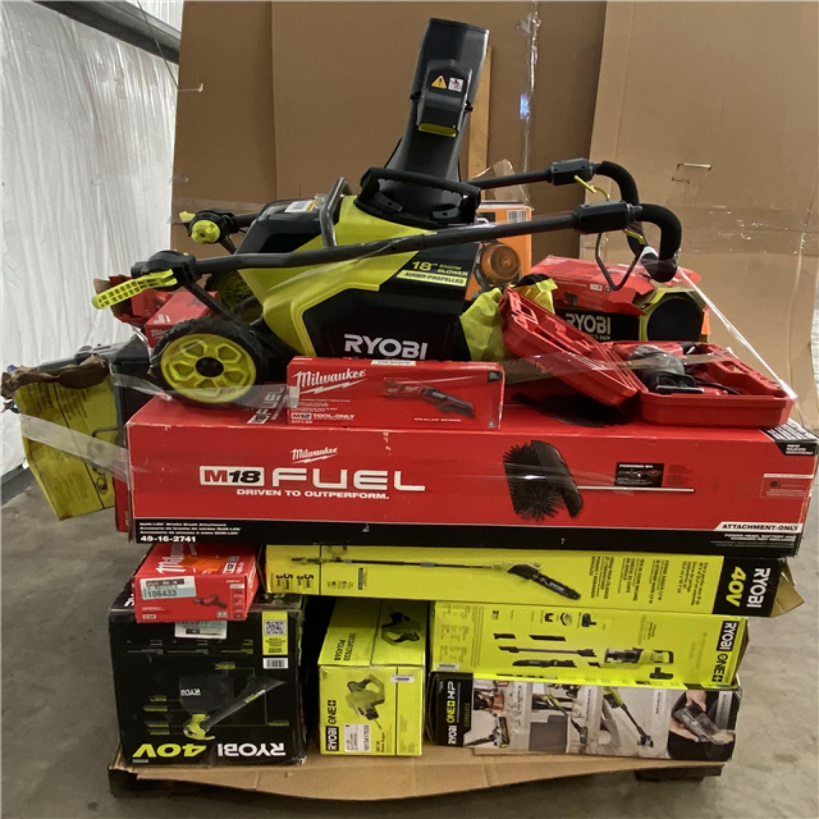 Houston Location - AS-IS tool pallet