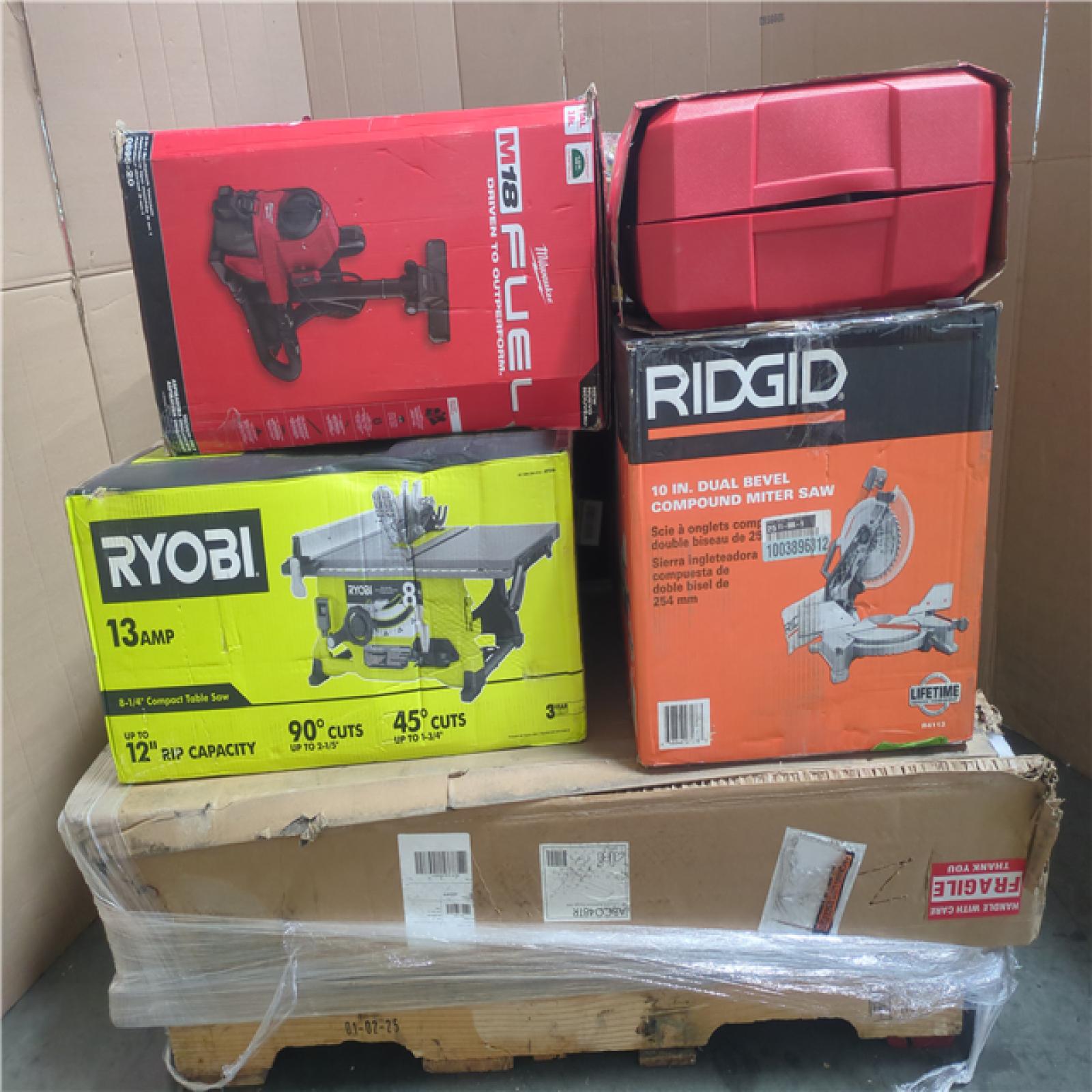 CALIFORNIA AS-IS TOOL PALLET